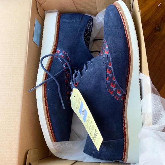 Toms Democratic donkey brogues election mens sz 9 - Picture 11 of 12